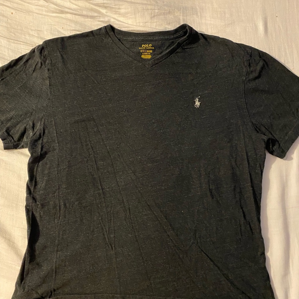 V Neck Polo T-Shirt